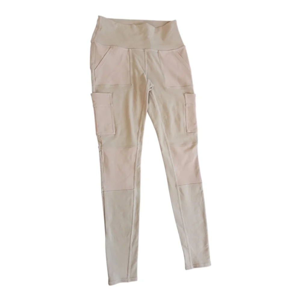 Alo High Waisted Cargo Leggins Olive Branch Size S
